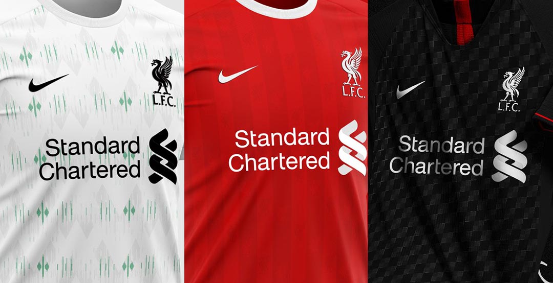Liverpool home and away best sale kits